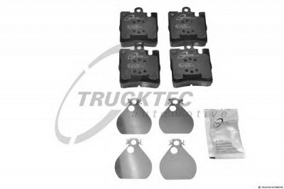TRUCKTEC AUTOMOTIVE 0235106 -  Комплект тормозных колодок, дисковый тормоз